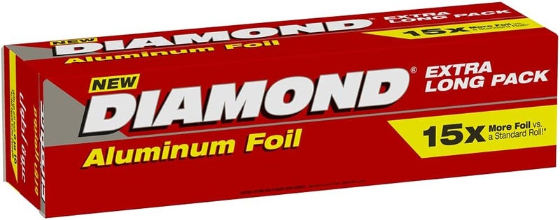 Diamond Extra Long Aluminum Foil - 120m x 30cm - Image 3